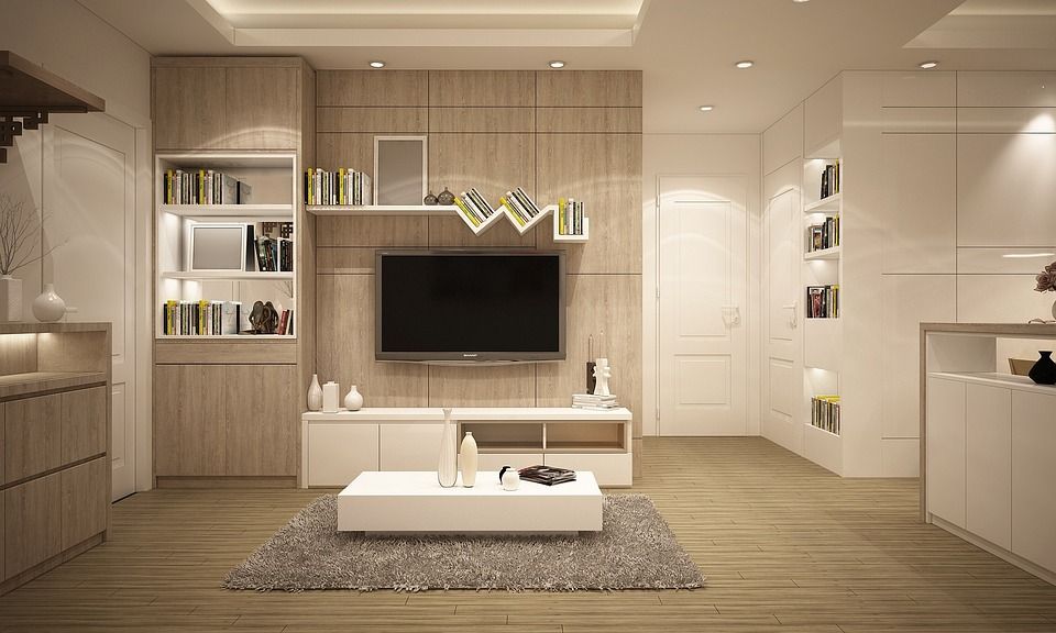 Optymalne wykorzystanie przestrzeni na ścianach w salonie